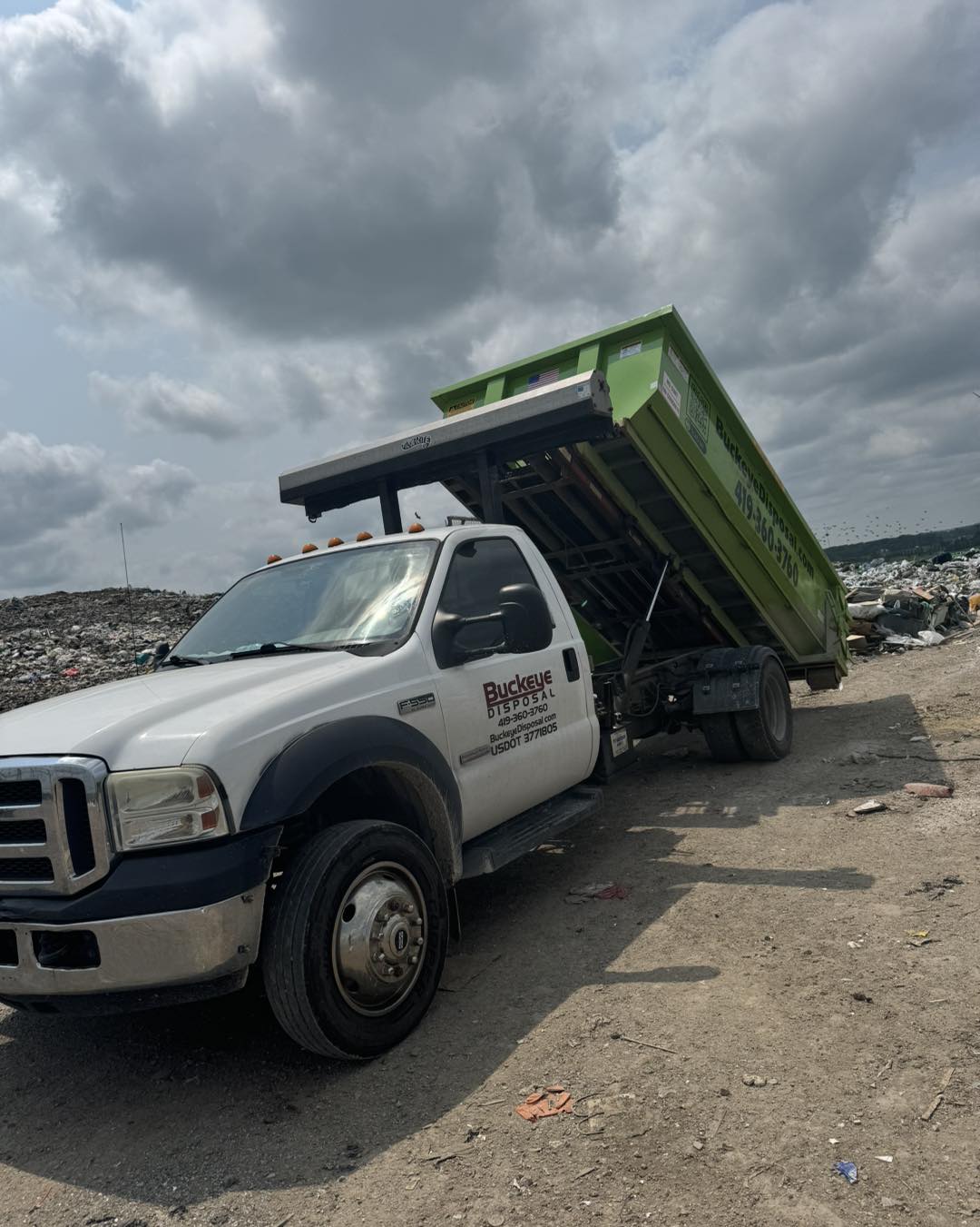 Garbage dumpster rentals in Toledo OH