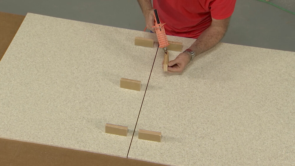 Hot Glue Clamp Blocks