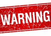 warning stamp