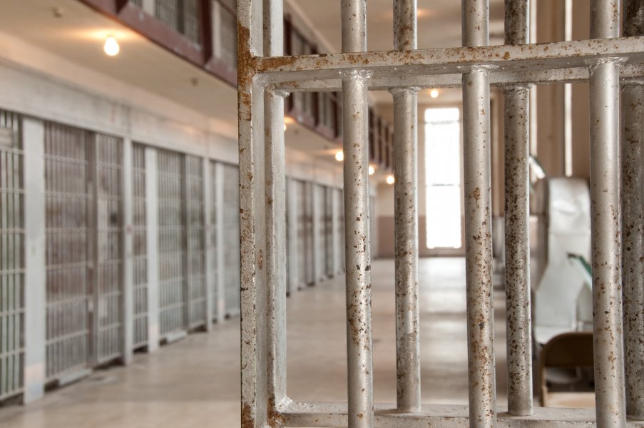 Prision Cells at Old Idaho Penitentiary in Boise, Idaho