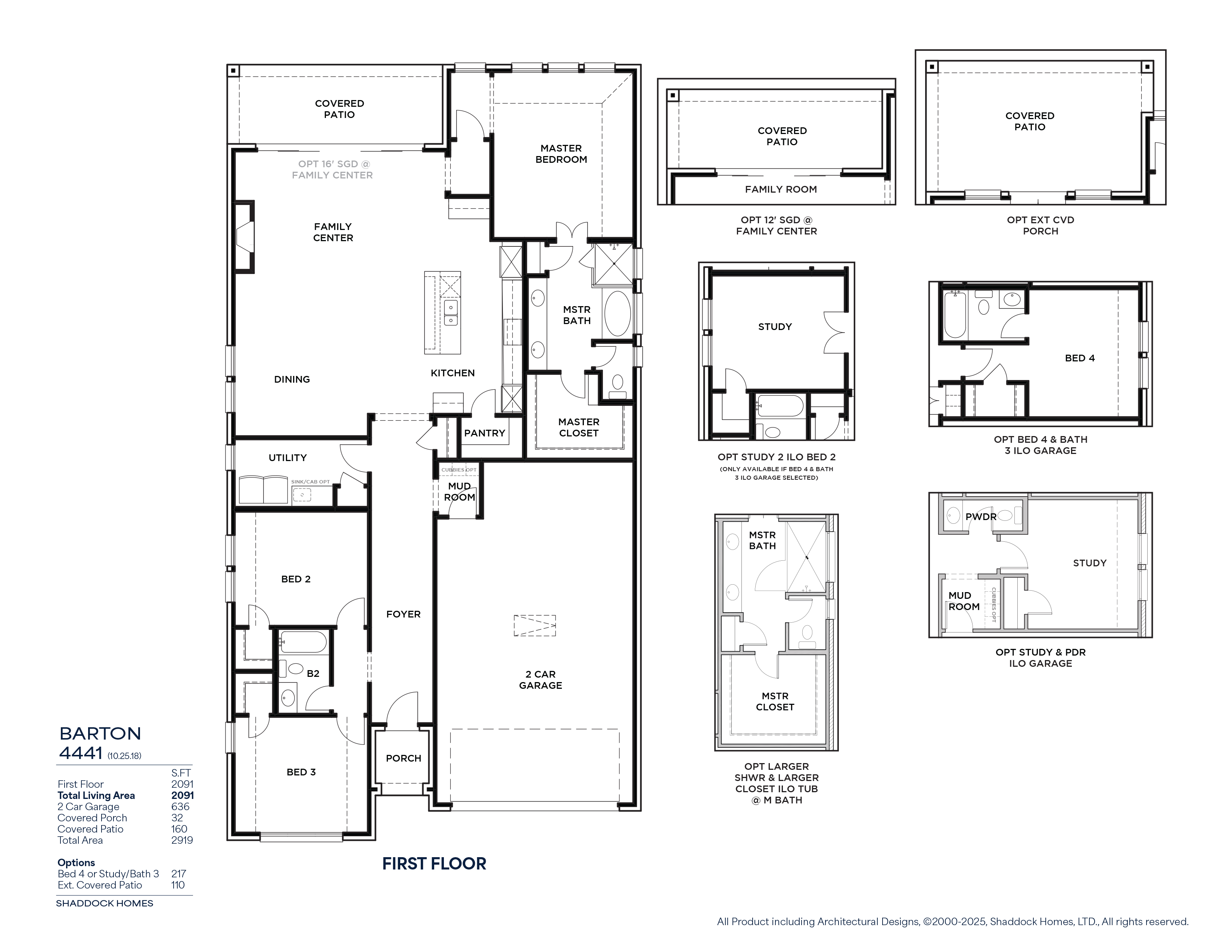 Barton floor plan drawing