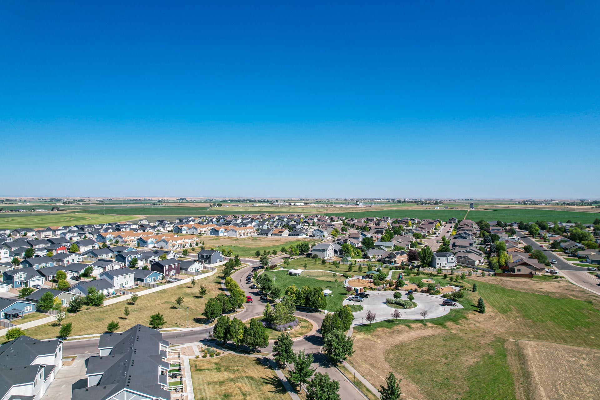 Open space and community areas near Conestoga in Ault