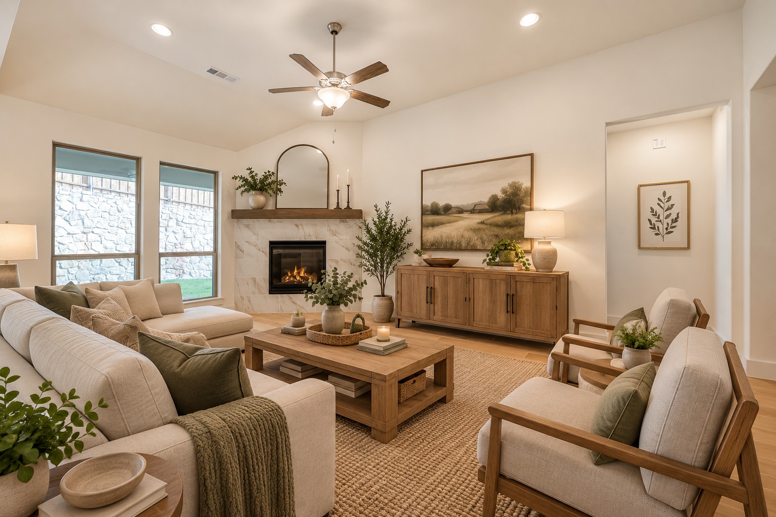 Plan 1530 at 180 Buffalo Boulevard, Rhome, Texas: photo 3