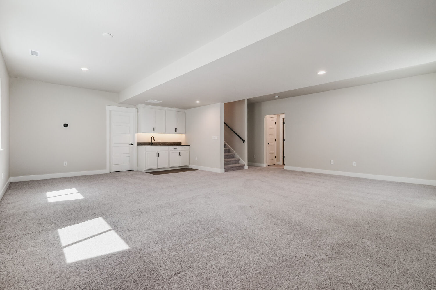 8702 Long Beach - Rec Room. 3,935sf New Home in Colorado Springs, CO