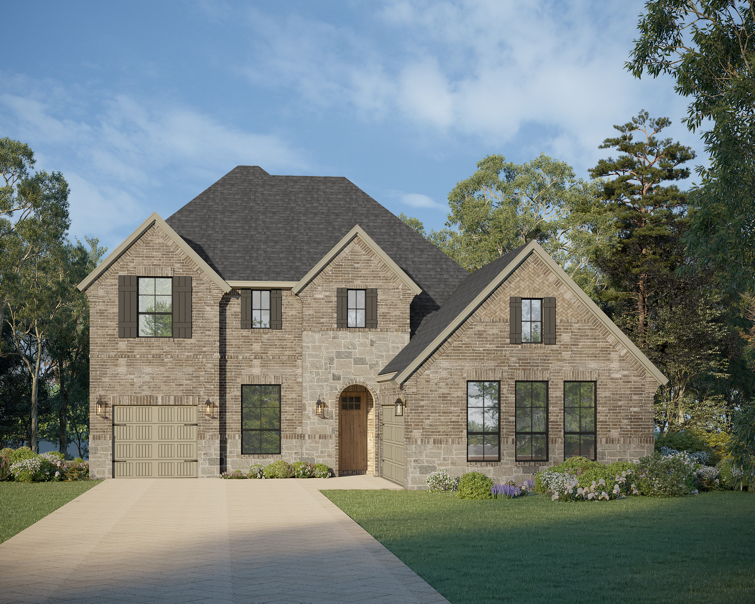 Plan 1647 at 2405 Junction Drive, Celina, Texas