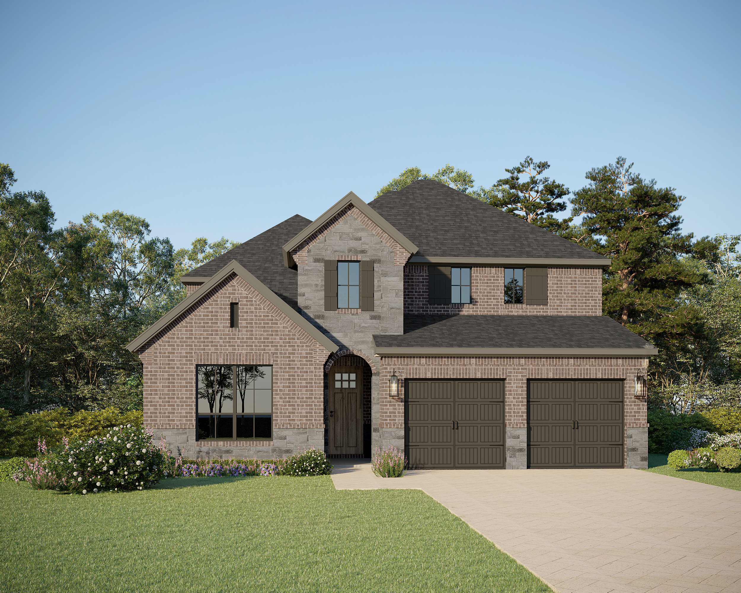 Plan 1566 at 11720 Wildwood Street, Justin, Texas: photo 1