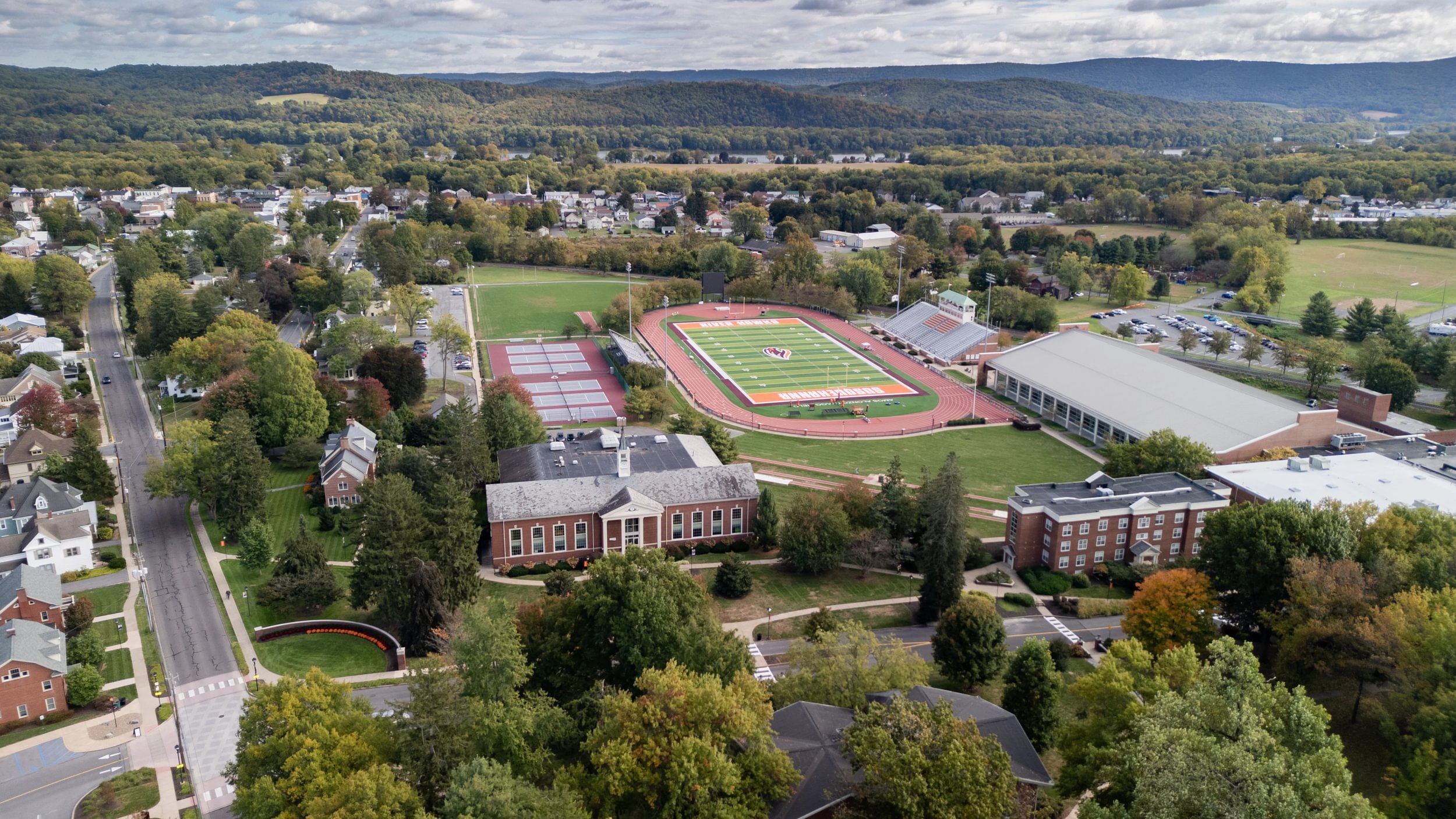 Susquehanna University Aerial Photo in Selingsgrove, PA