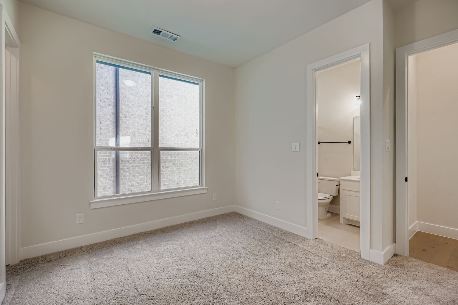 Large guest room with attached bathroom
