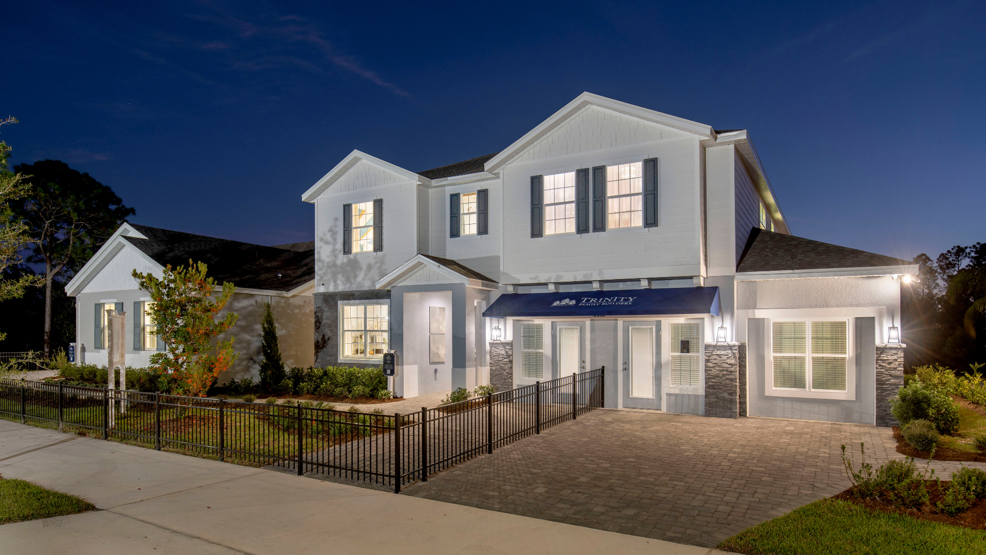 New homes in DeLand FL at Trinity Gardens by Trinity Family Builders with spacious family-friendly living and modern design