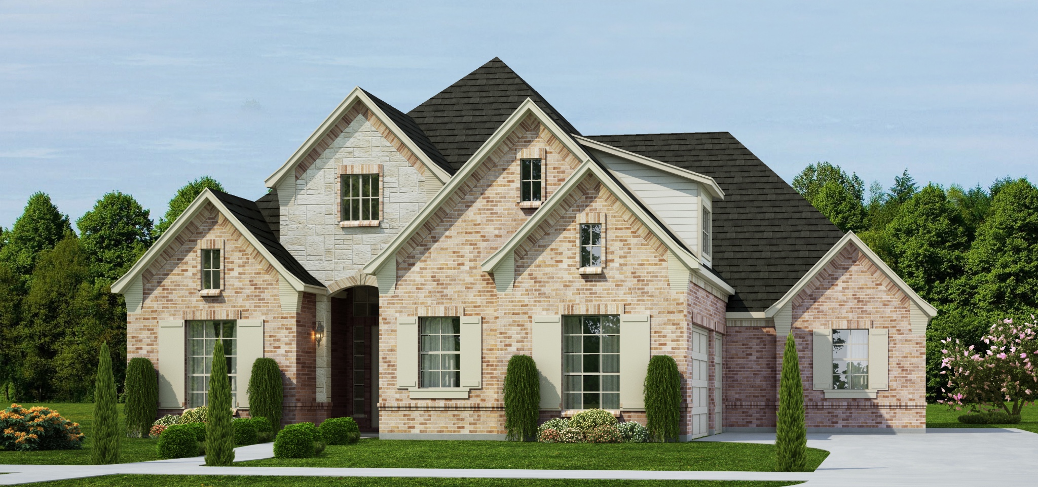 Melbourne Floor Plan in DFW Our Country Homes