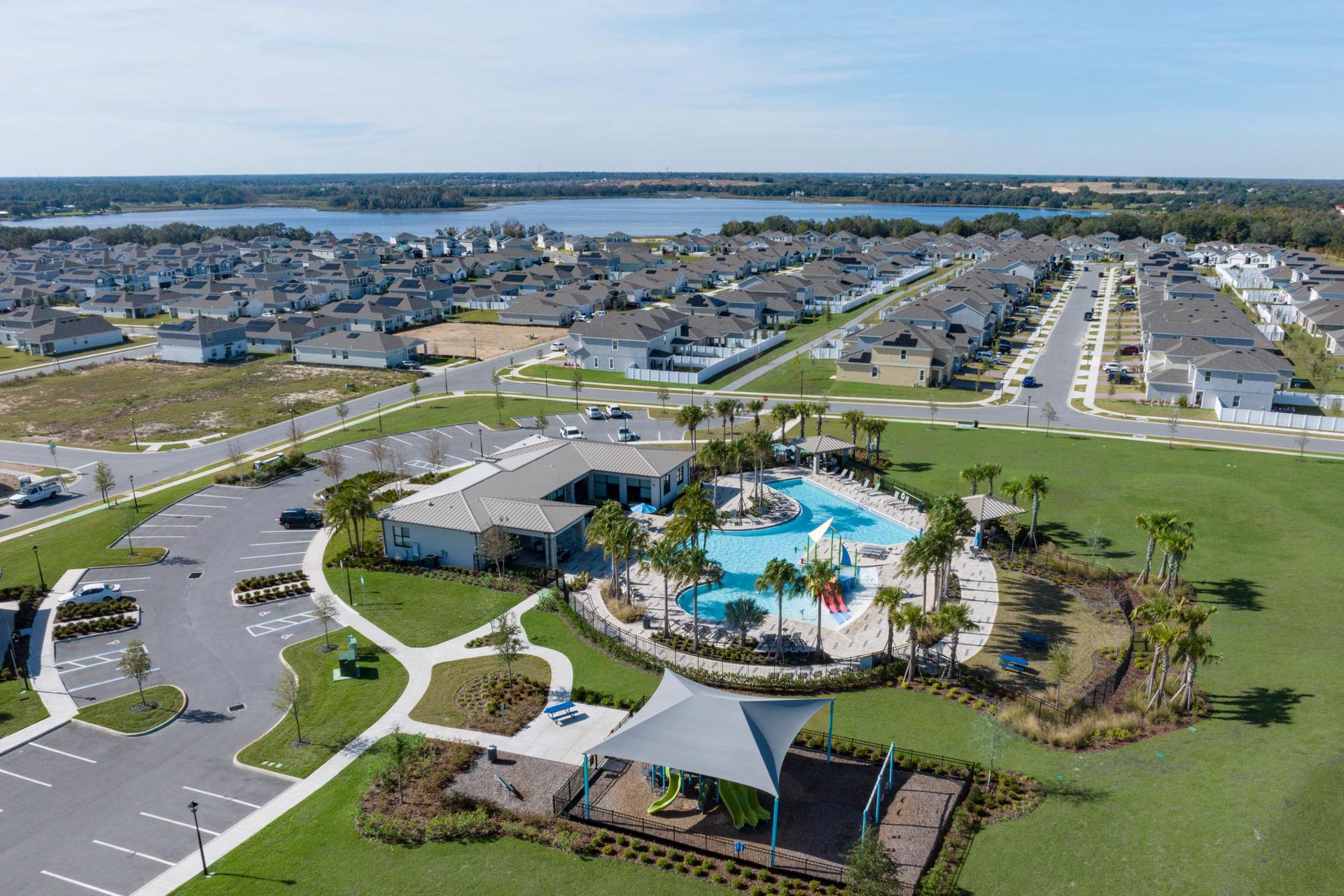 Move-in ready new construction home by Trinity Family Builders, a Blue Tag Home in Central Florida