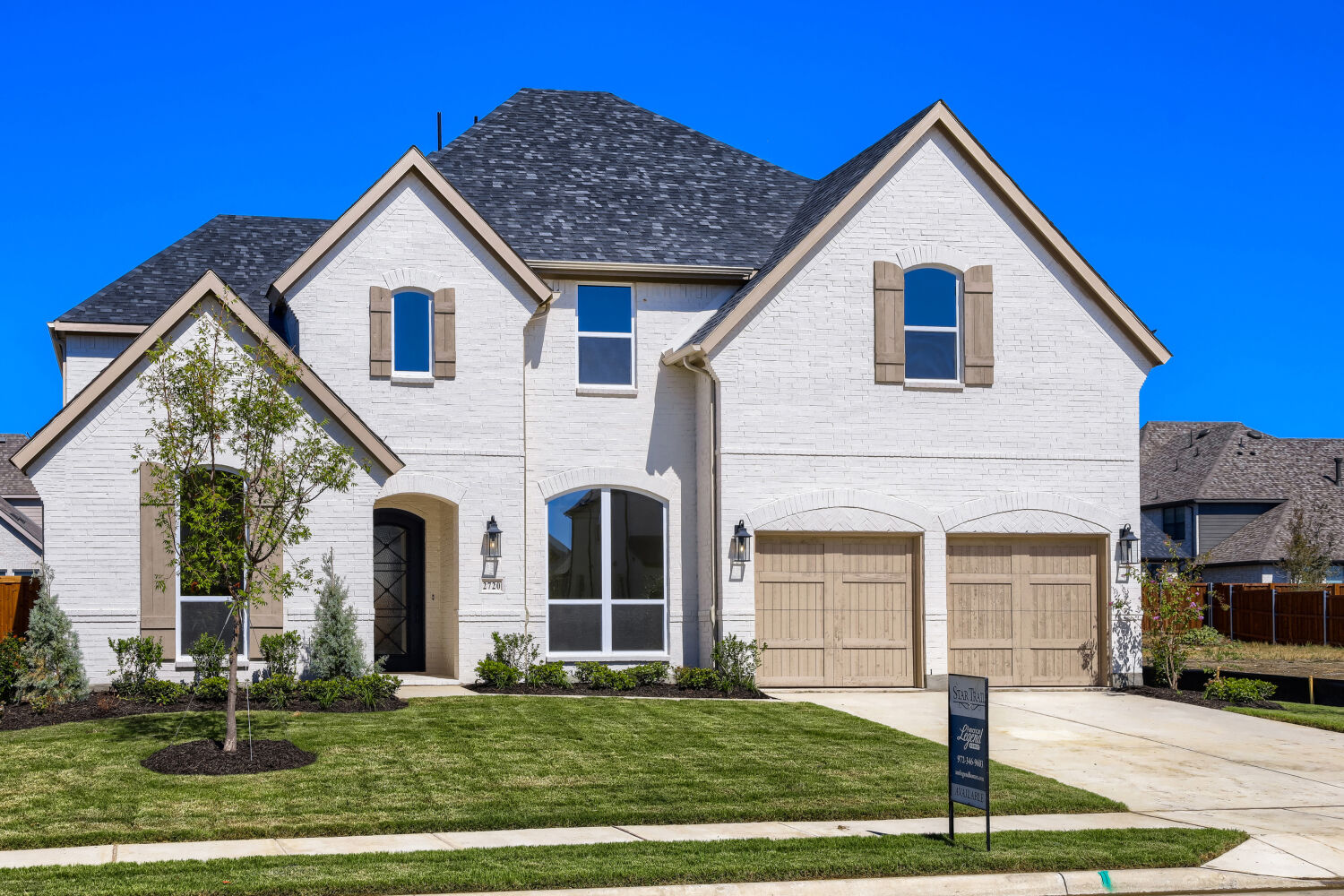 Plan 1641 at 2720 Ambergate Lane, Prosper, Texas: photo 2