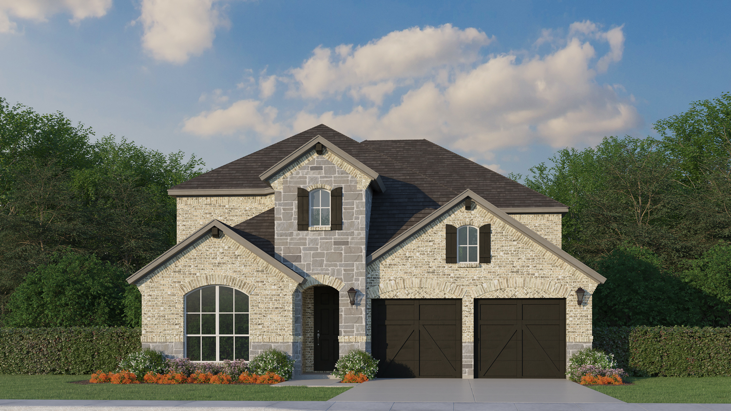 Plan 1534 at 1255 Greenbriar Avenue, Haslet, Texas: photo 1