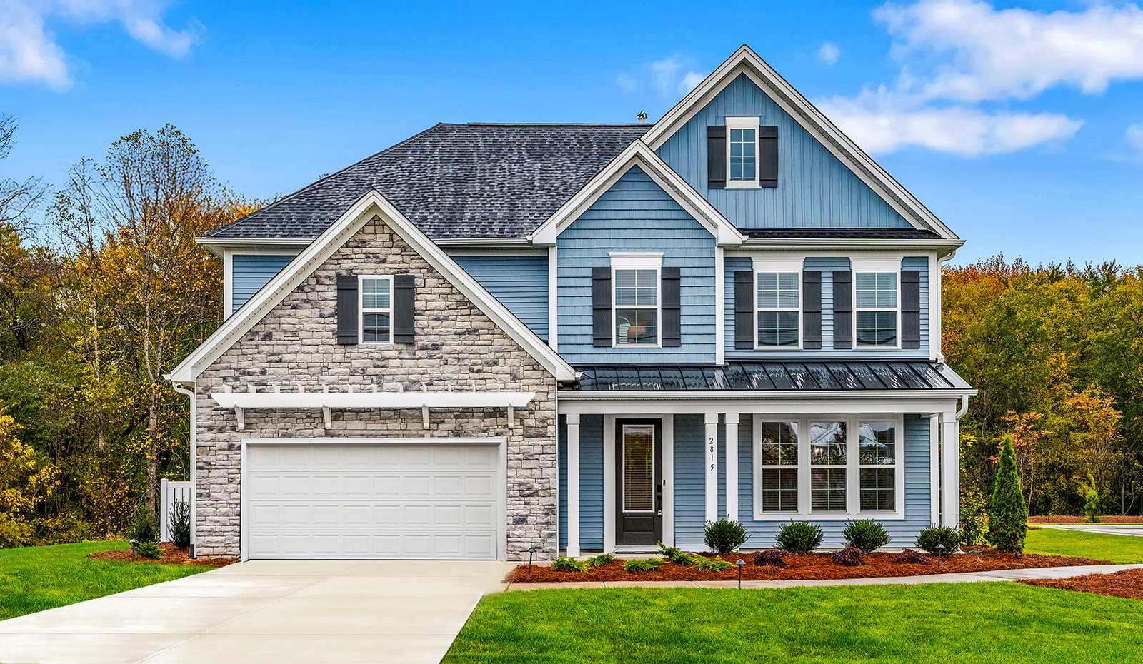 A Savannah floor plan house.