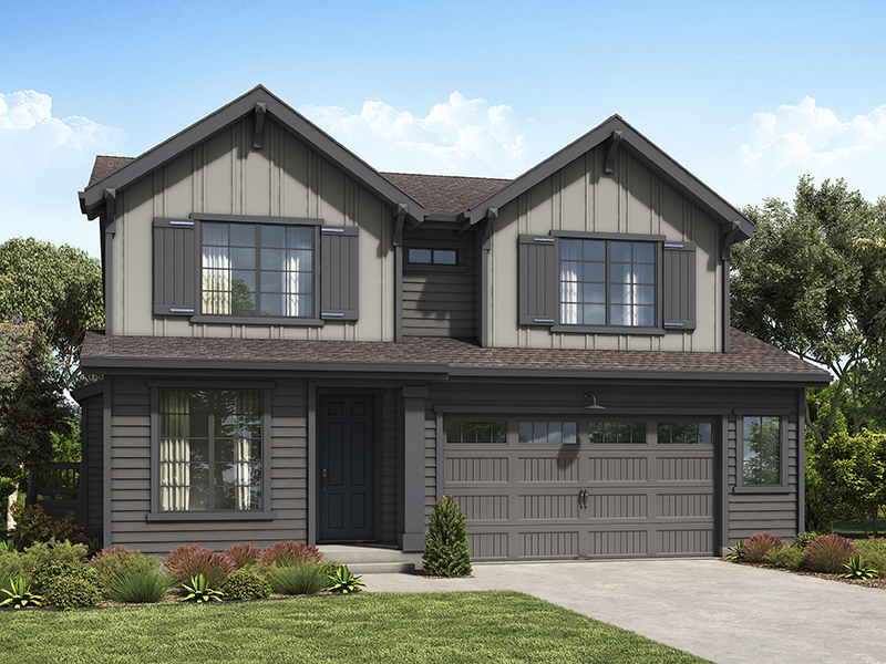 Plan 409 Alternate Elevations Stone Bridge Homes NW