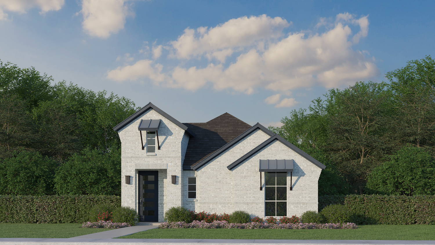 Plan 1450 at 2236 Wispy Meadow Lane, Midlothian, Texas: photo 1