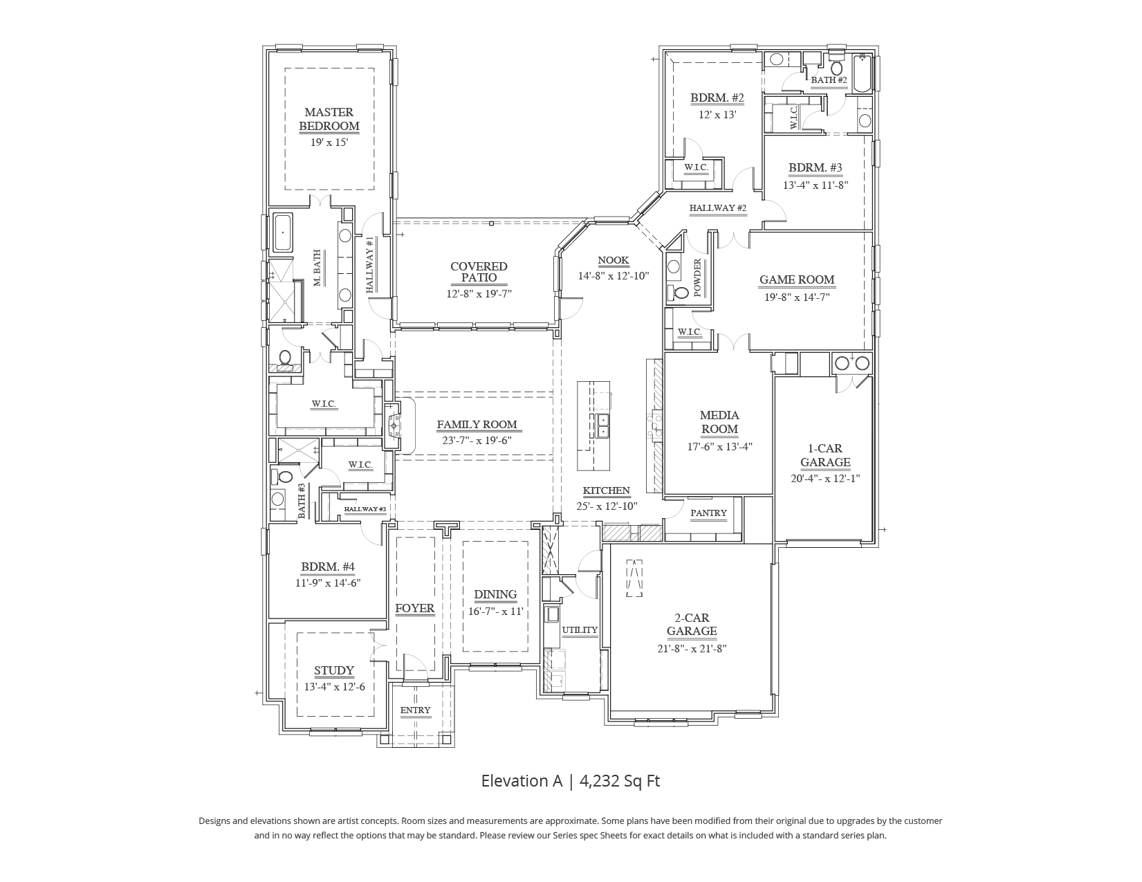 Cascade Floor Plan in DFW Our Country Homes