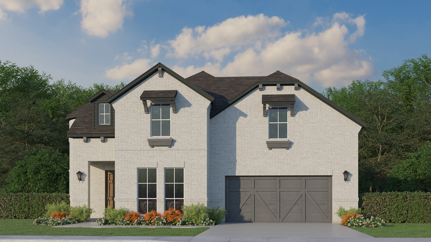 Plan 1687 at 2035 Rustic Wood Lane, Midlothian, Texas