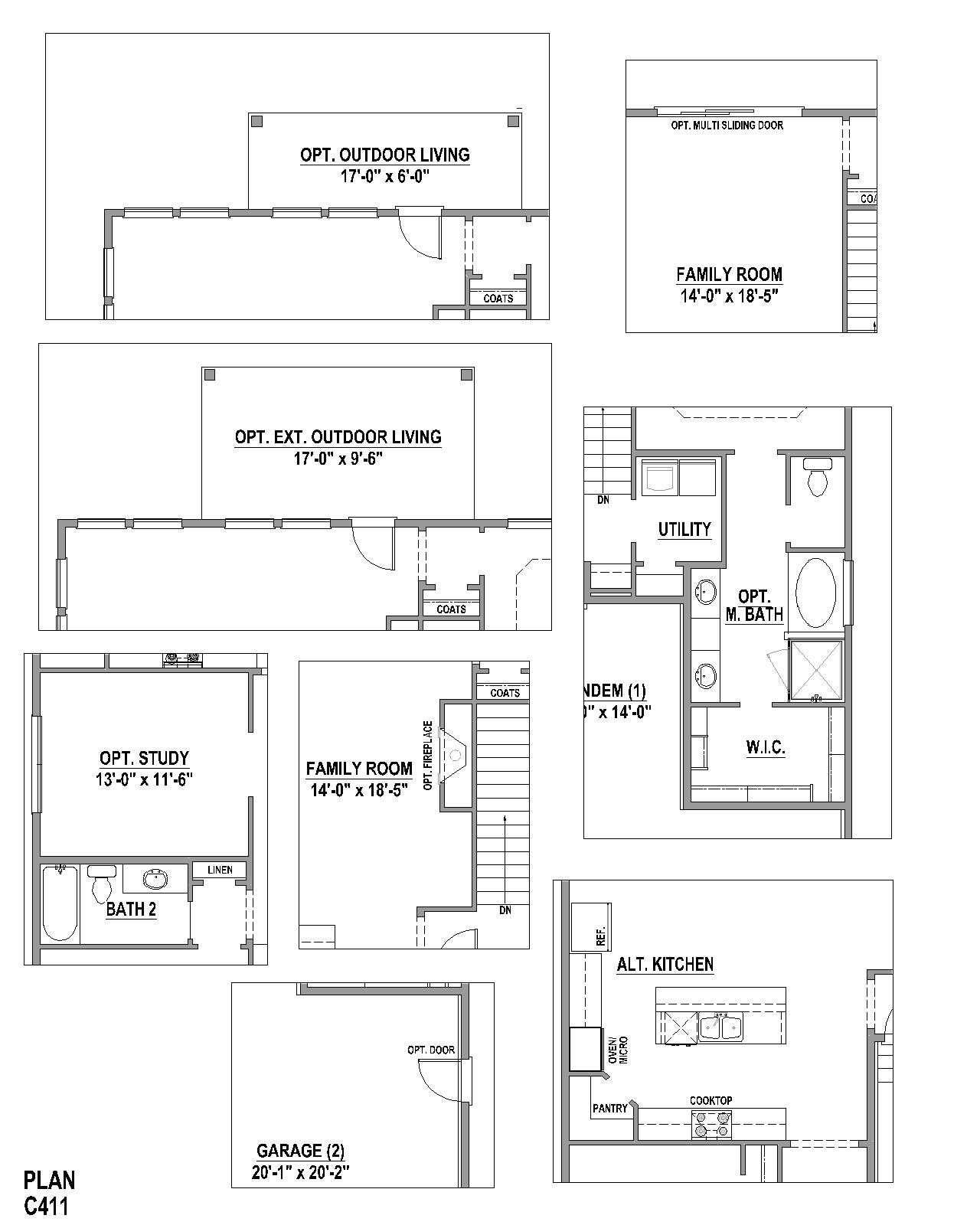 Plan C411 Options 2. 4br New Home in Colorado Springs, CO