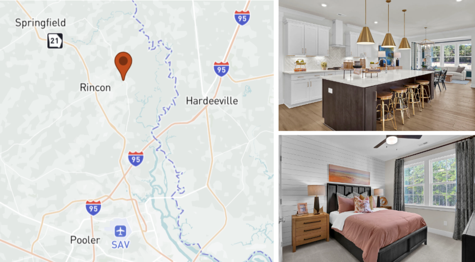Dasher Creek location and interior home photos