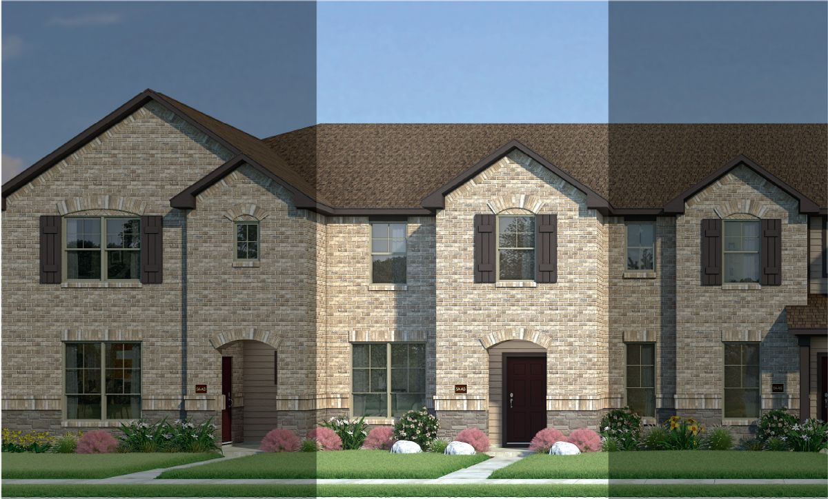 Houston with Elevation 5A Stone Exterior 2023 Town