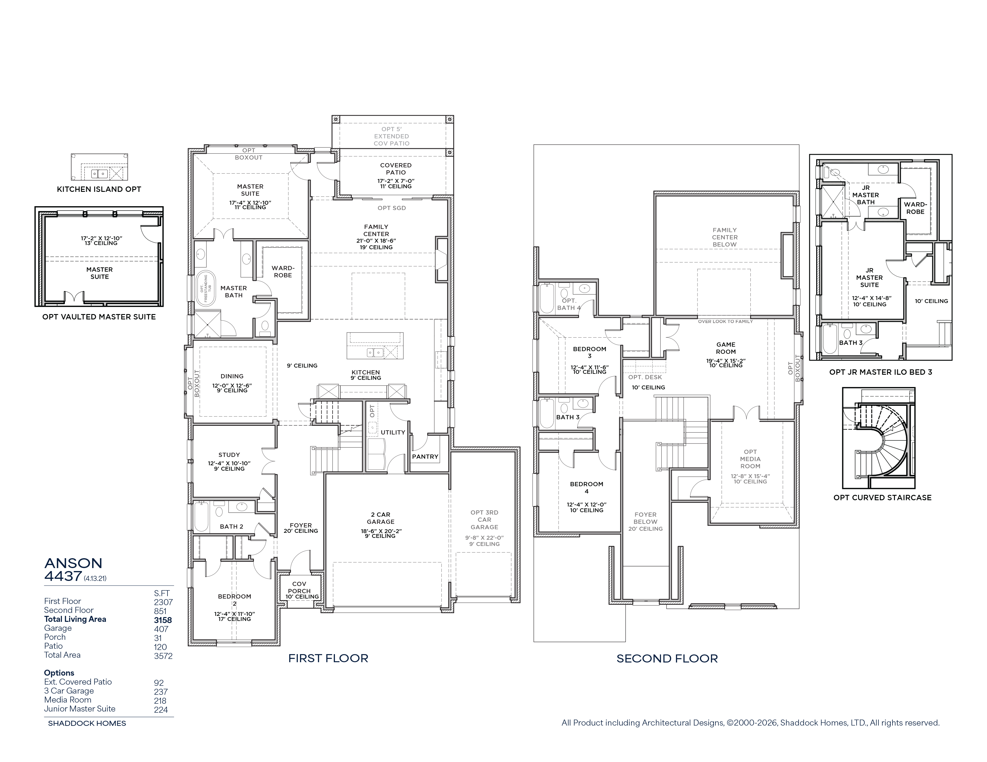 Anson floor plan drawing