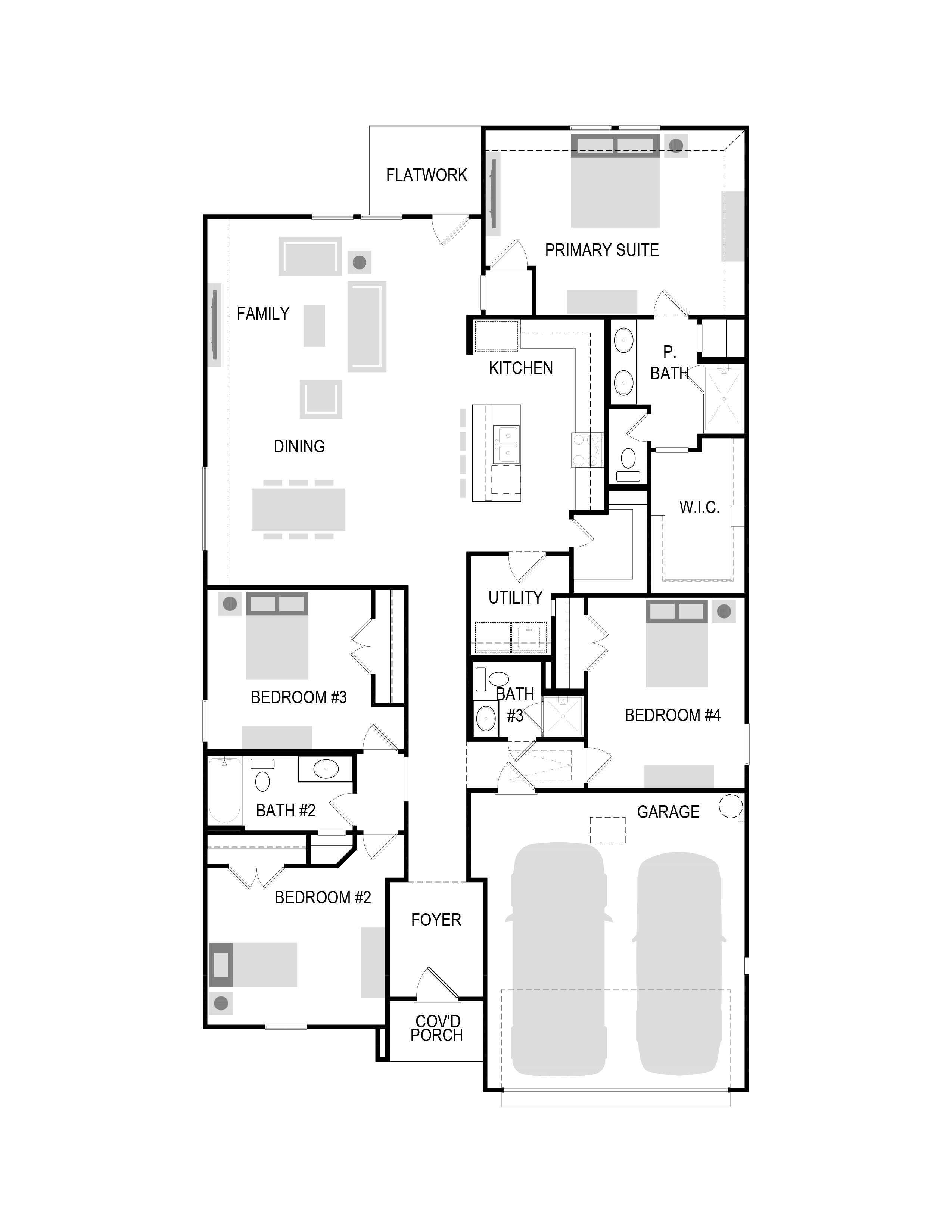 Hayden floor plan drawing