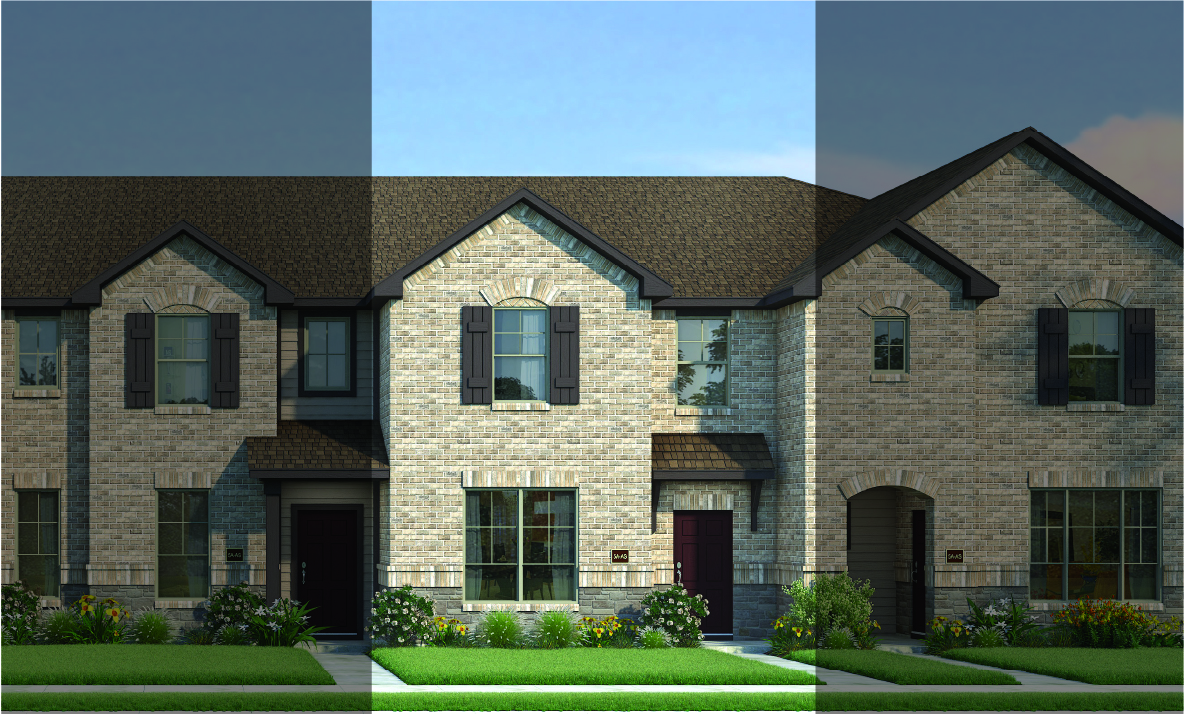 Travis with Elevation 5A Stone Exterior 2023 Townh