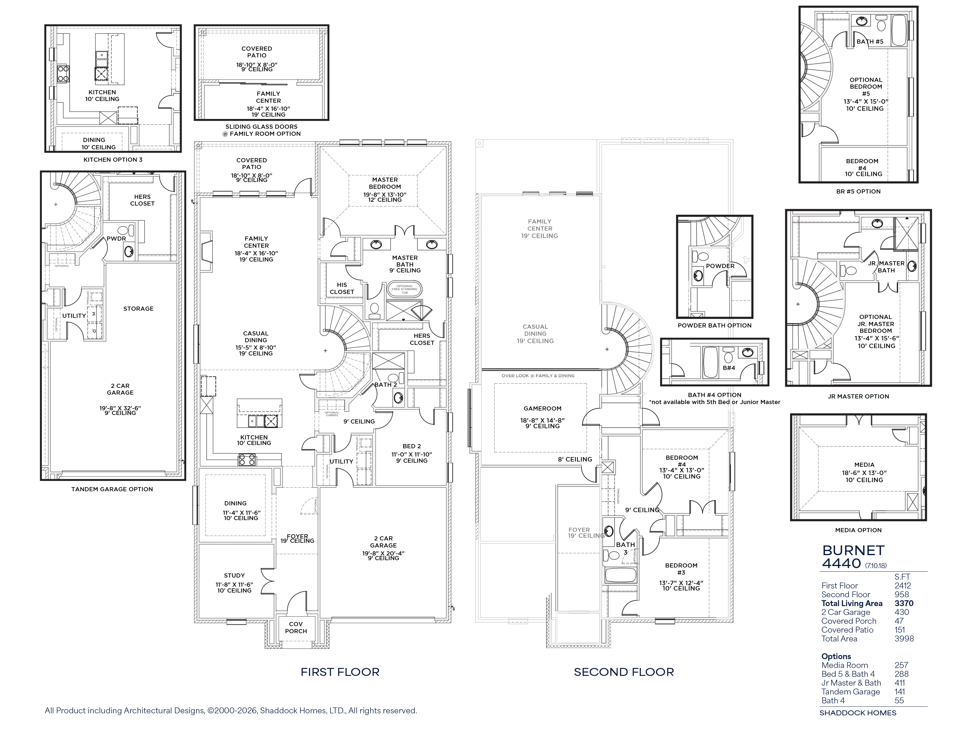 Burnet floor plan drawing