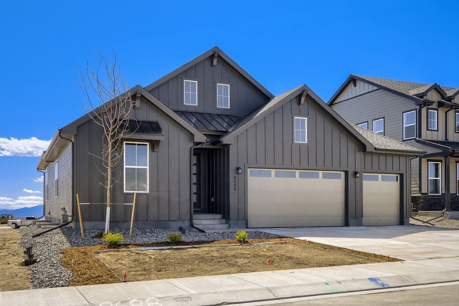 8688 Long Beach - Front Elevation. 8688 Long Beach Terrace, Colorado Springs, CO