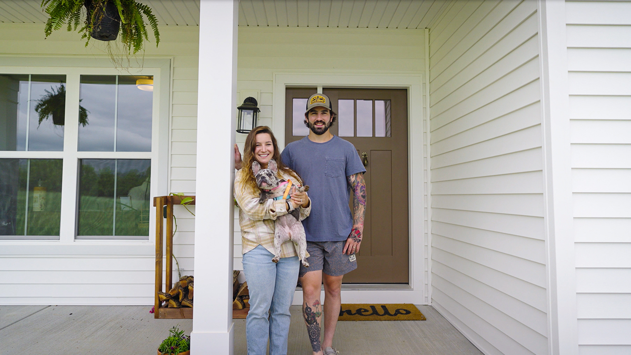 Berks Homes Homeowners in front of their Home