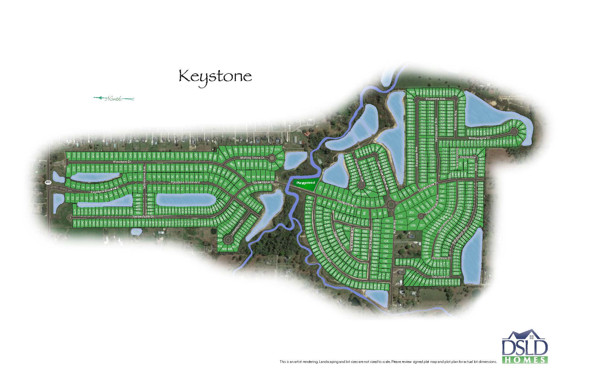 Keystone of Galvez DSLD Homes New Homes in Prairieville LA