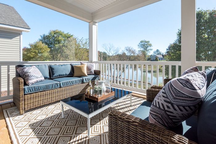 outdoor living space.