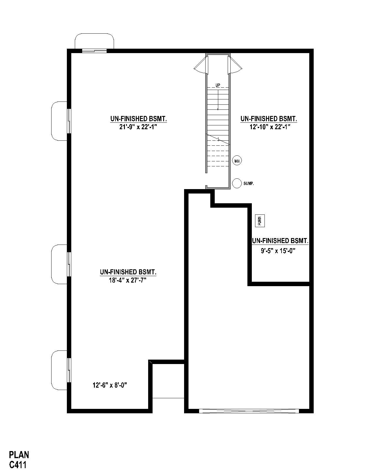 Plan C411 Base. 3,449sf New Home in Colorado Springs, CO