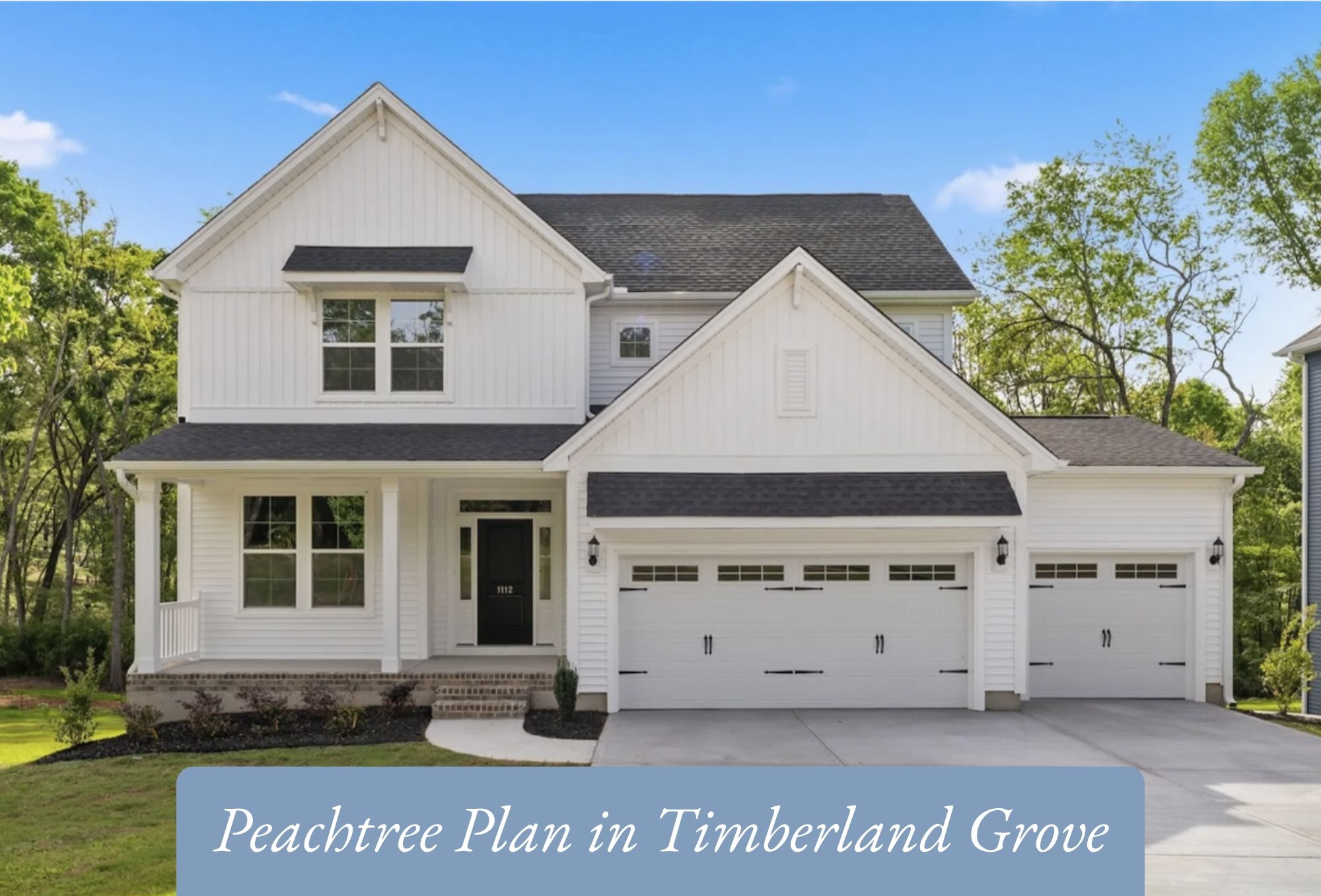 Peachtree floor plan in Timberland Grove