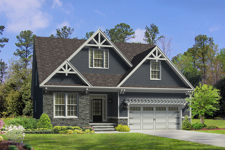 The Hanover New Homes in Raleigh NC Royal Oaks Homes