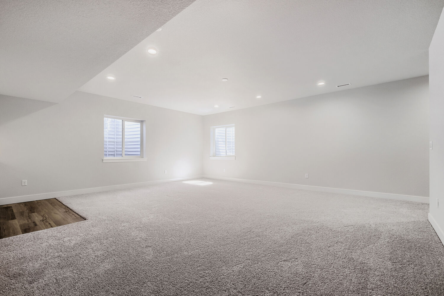 8688 Long Beach - Rec Room. Colorado Springs, CO New Home