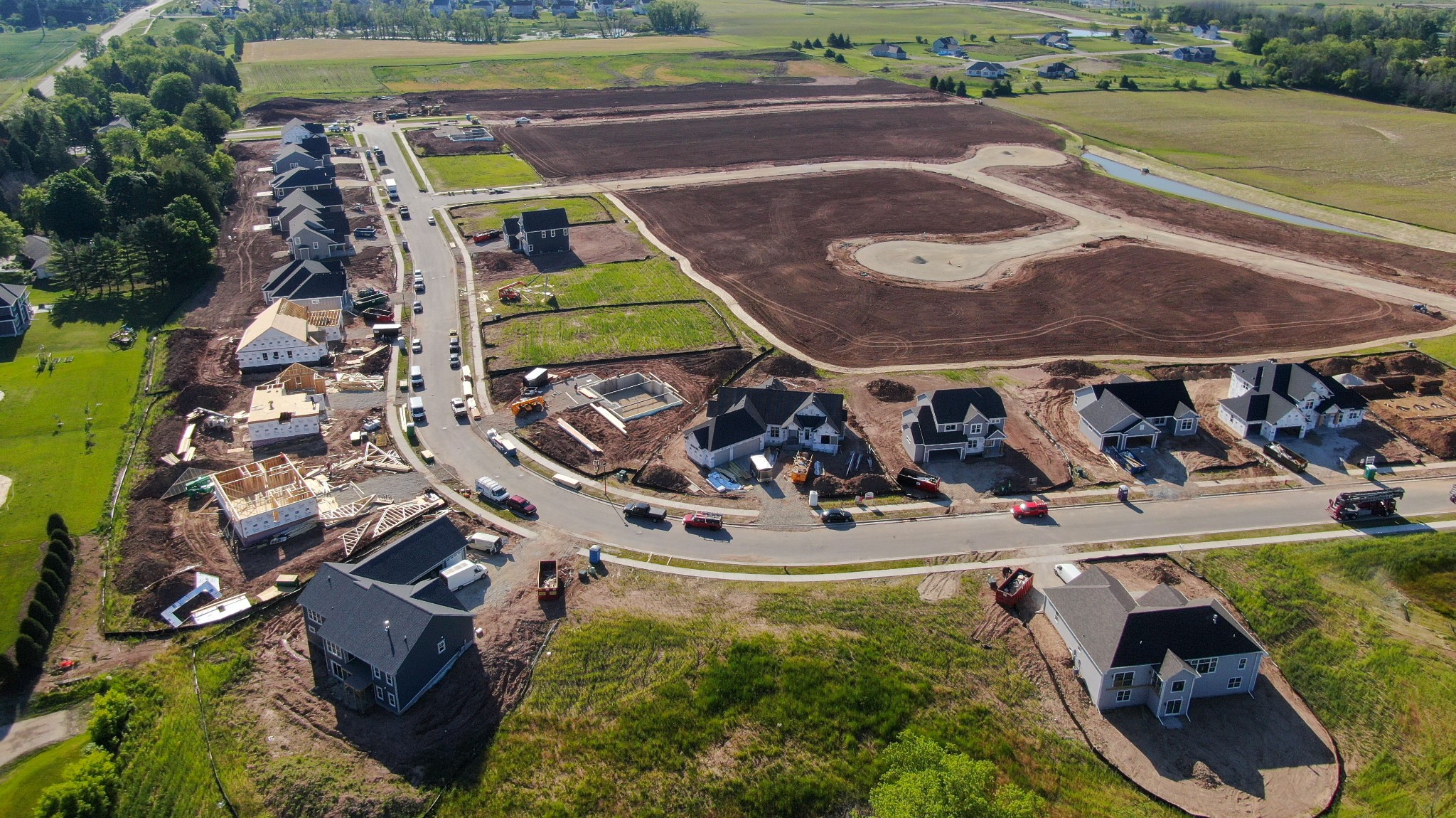 Blue Stem New Home Community in Grafton Korndoerfer