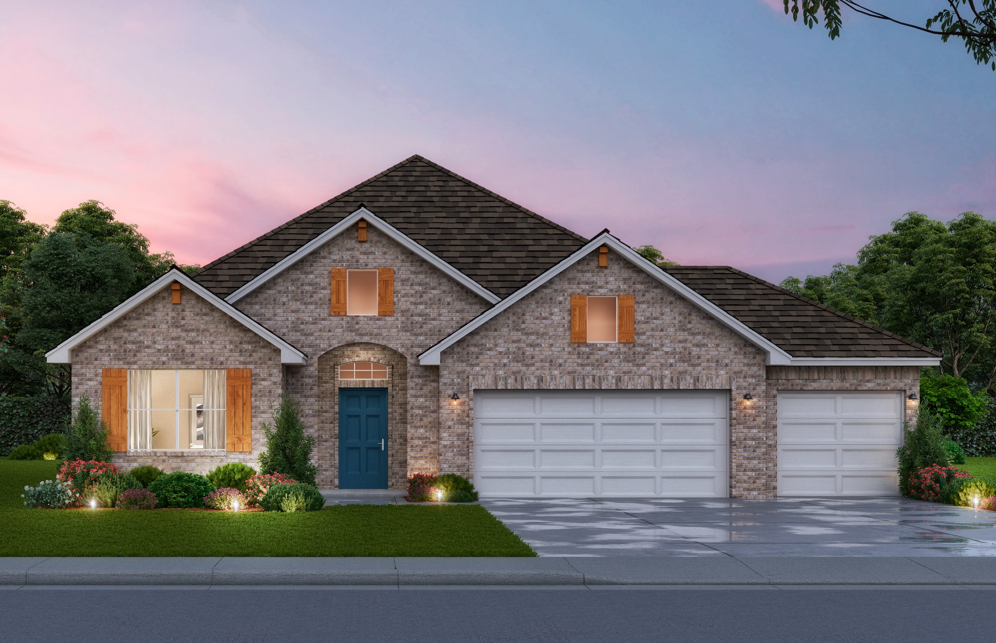 The Sweetwater Floor Plan OKC Home Builder Authentic Custom Homes