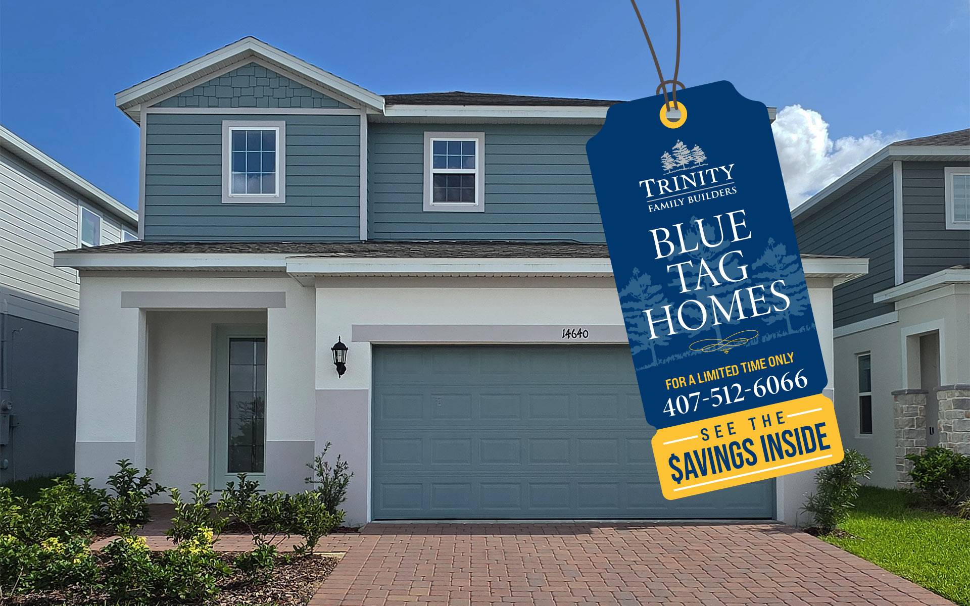 Gilchrist plan Blue Tag home at 14640 Crestavista Avenue, Clermont, FL
