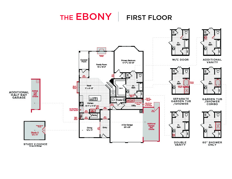 Ebony Floor Plan First Floor