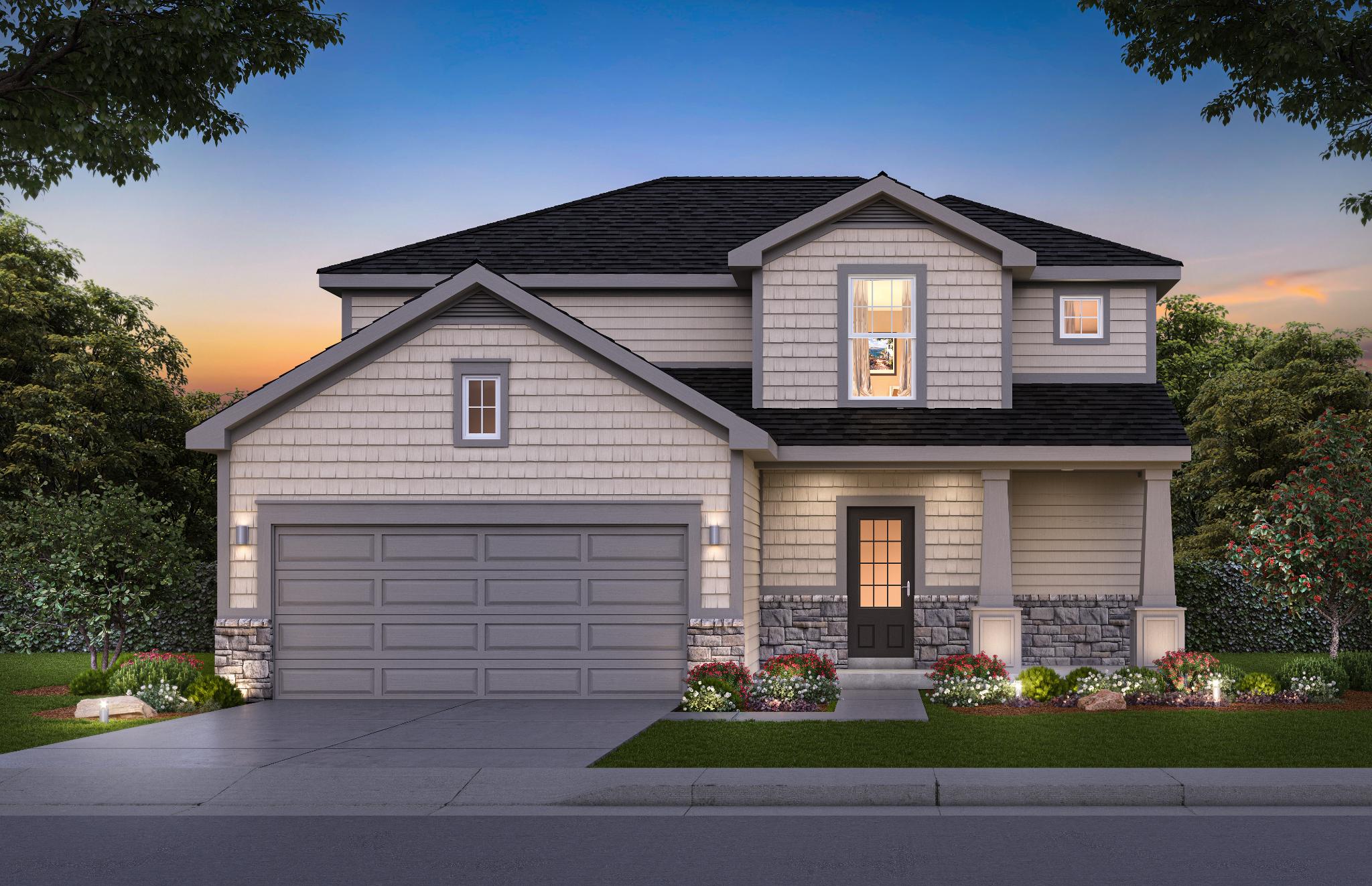 The Bradford Floor Plan OKC Home Builder Authentic Custom Homes