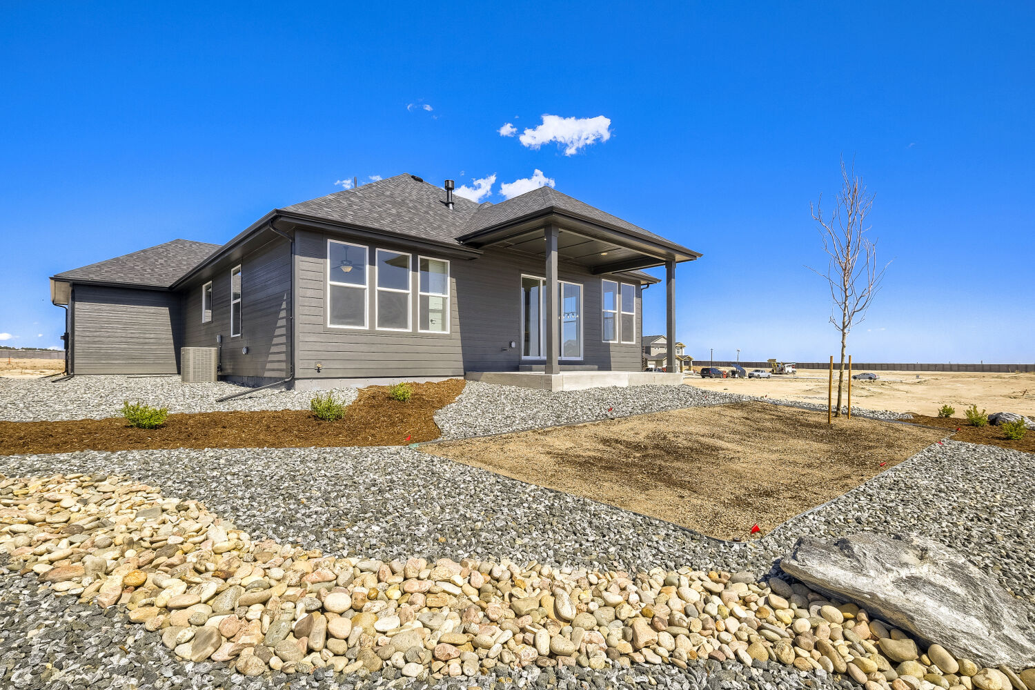 8688 Long Beach - Rear Exterior. 8688 Long Beach Terrace, Colorado Springs, CO