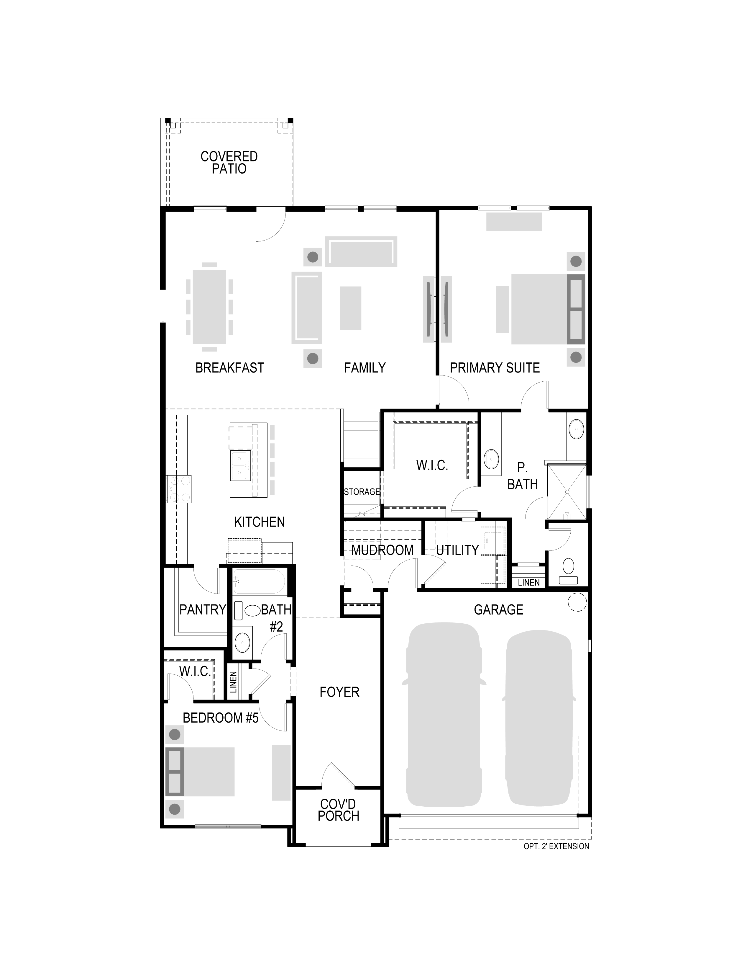 Winters floor plan drawing