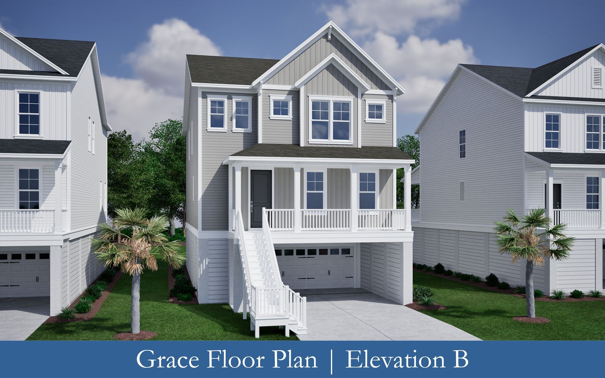 Rendering of the Grace floor plan