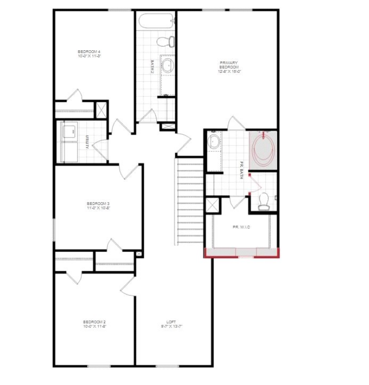 4551 Pinehurst Trace Drive Second Floor