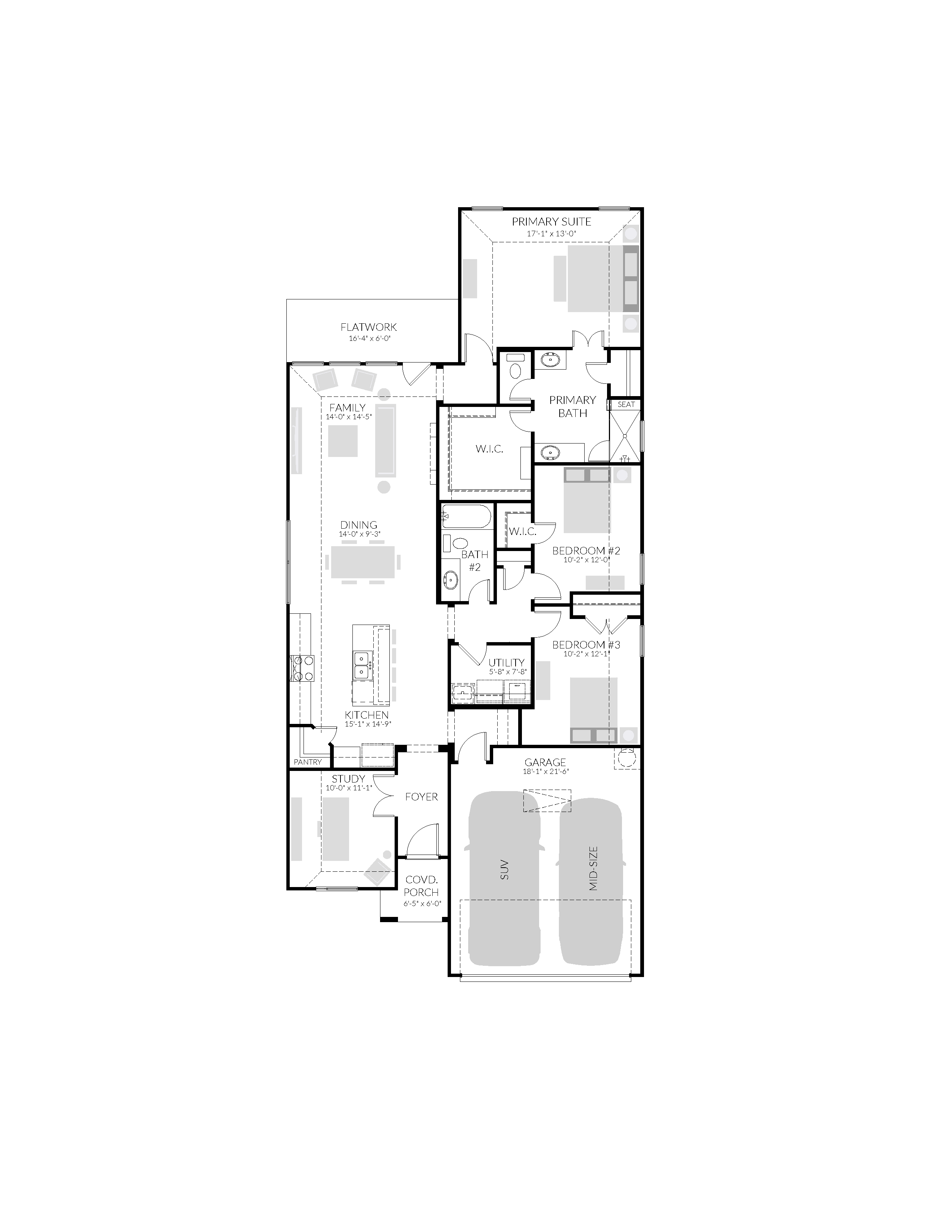 Turquoise | Stonehaven floor plan drawing