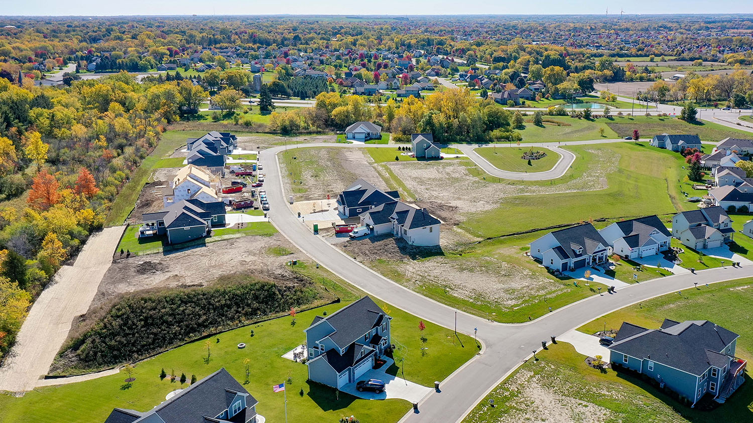 Auburn Hills New Home Community in Caledonia Korndoerfer