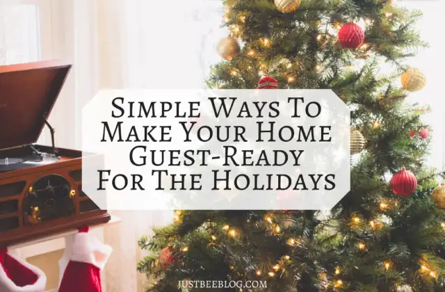 Preparing for Holiday Houseguests
