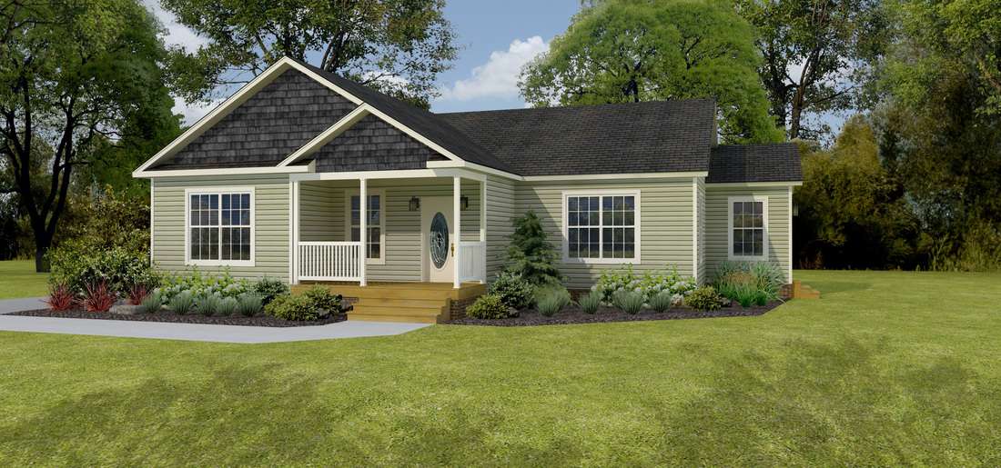 The Carolina Ranch Style Modular Home � The Epitome of How Modular Construction has Evolved Over Time - Lincolnton, NC